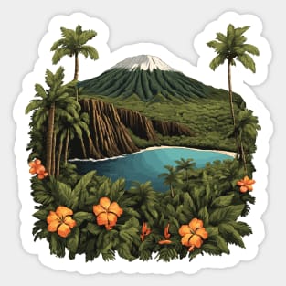 Hawaiian Paradise Sticker